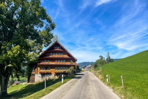 Durchs grüne Appenzellerland