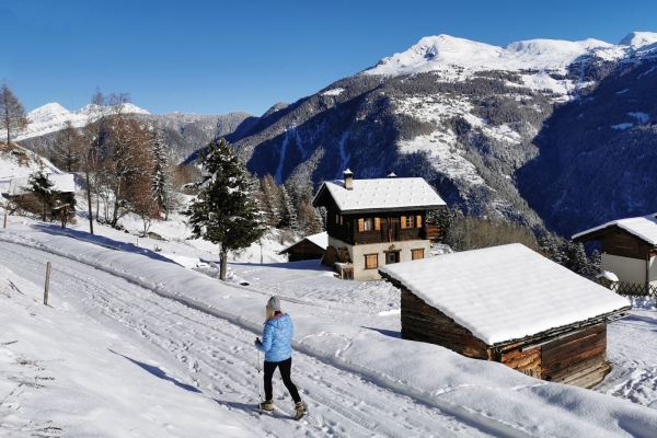 Schattenspiele im Val d’Anniviers