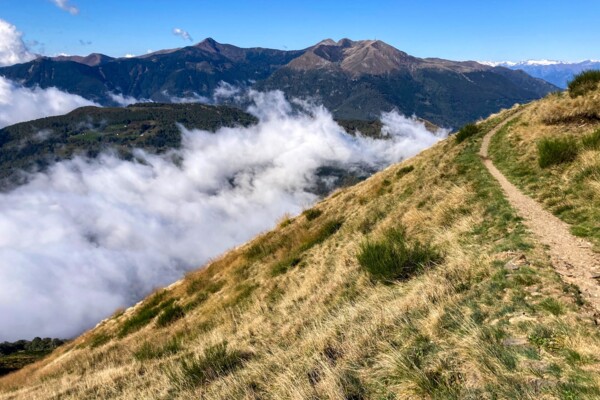 Roches moutonnées dans le sud du Tessin