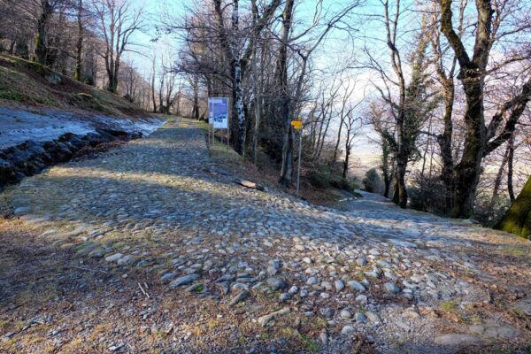 Par la route historique du Monte Ceneri