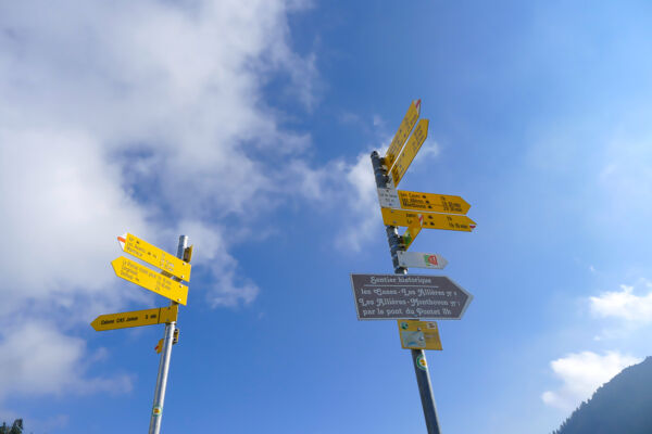 Passwanderung über den Col de Jaman
