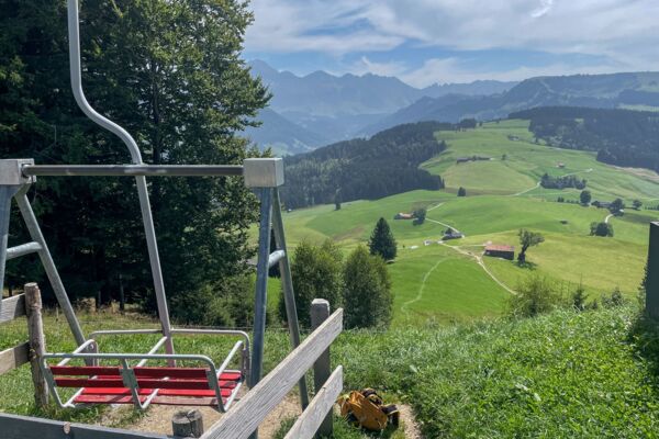 Sommet panoramique en Appenzell