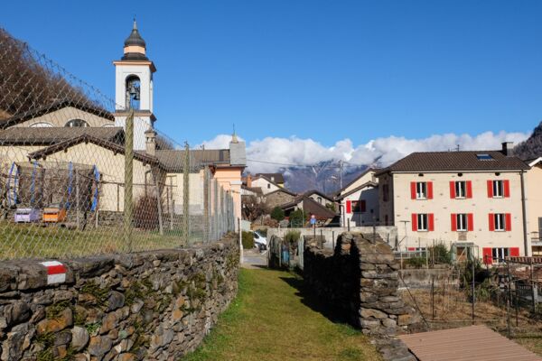 Par la route historique du Monte Ceneri