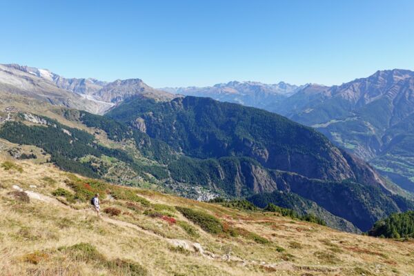 Bisse et vue panoramique au Foggenhorn