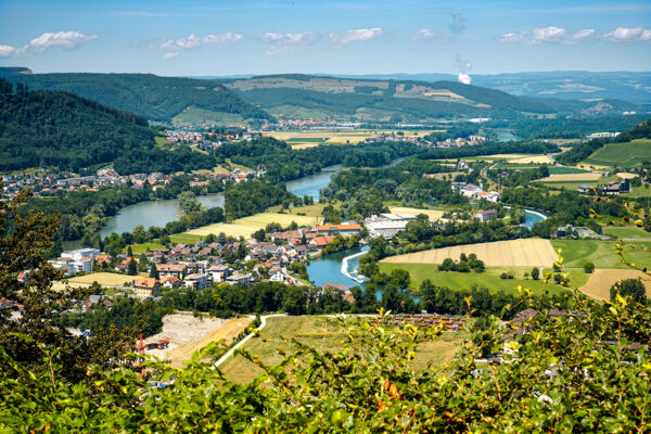 Von Brugg zum Wasserschloss der Schweiz
