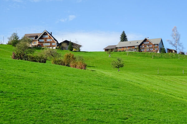 Schattige Gräben und sonnige Höhen im Appenzell