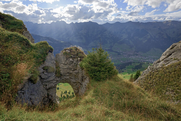 Vue sur le Kiental et au-delà