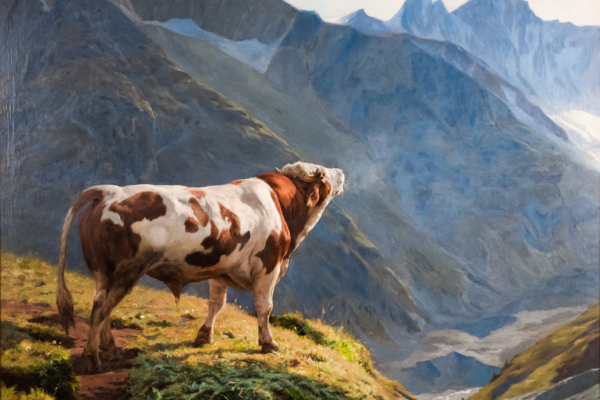 Taureau_dans_les_Alpes_oil_painting_1884