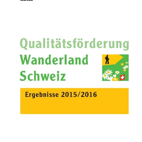 2015_16 Rapporto Promozione della Qualità piedi Svizzera