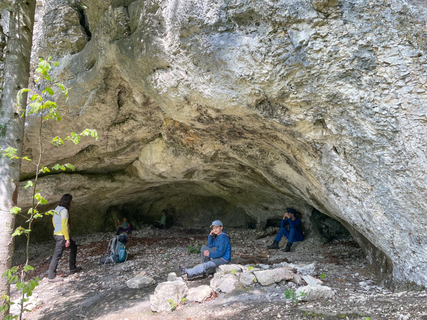 Weitere Höhle kurz vor Klösterli. Bild: Rémy Kappeler