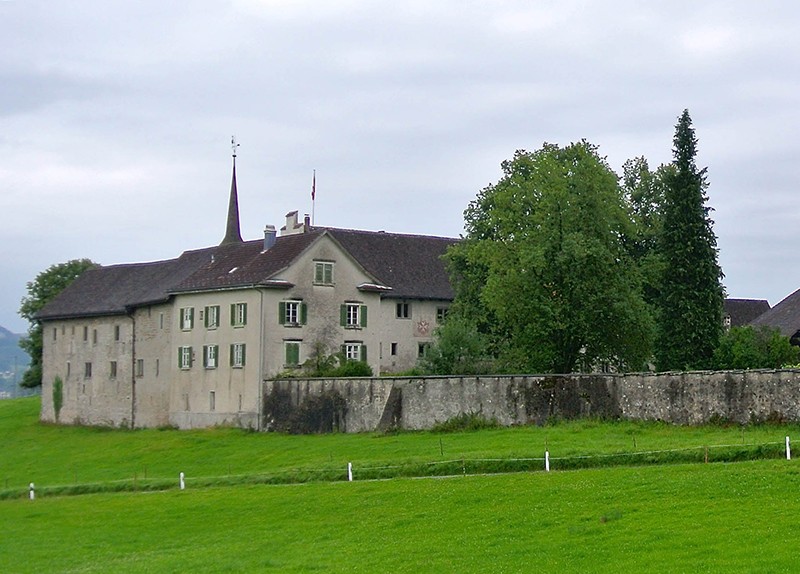 Mittelalterliches Baudenkmal: das Ritterhaus in Bubikon. Bild: Balz Rigendinger
