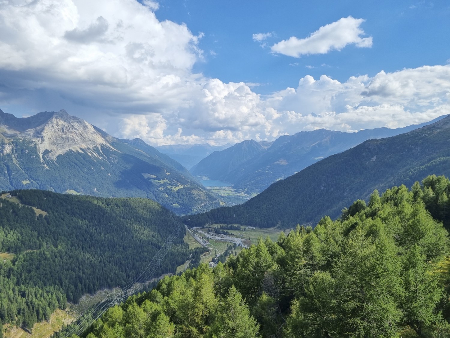 Panorama du Val Poschiavo. Photo: Nathalie Stöckli