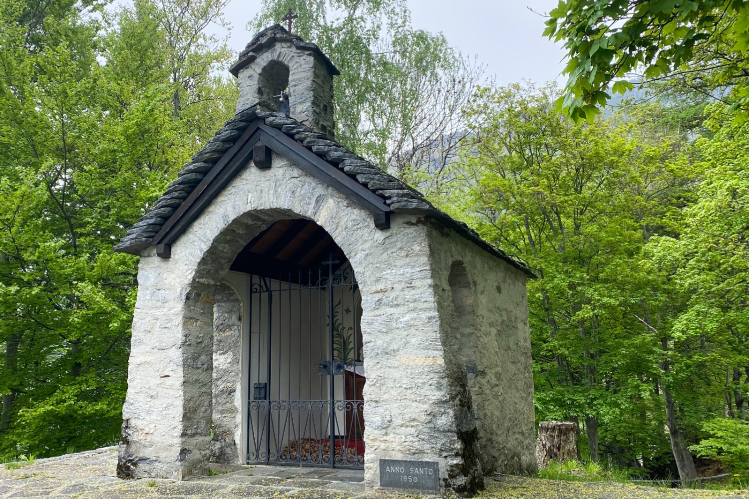 La petite chapelle de Monti di Ravecchia. Photo: Loïc von Matt