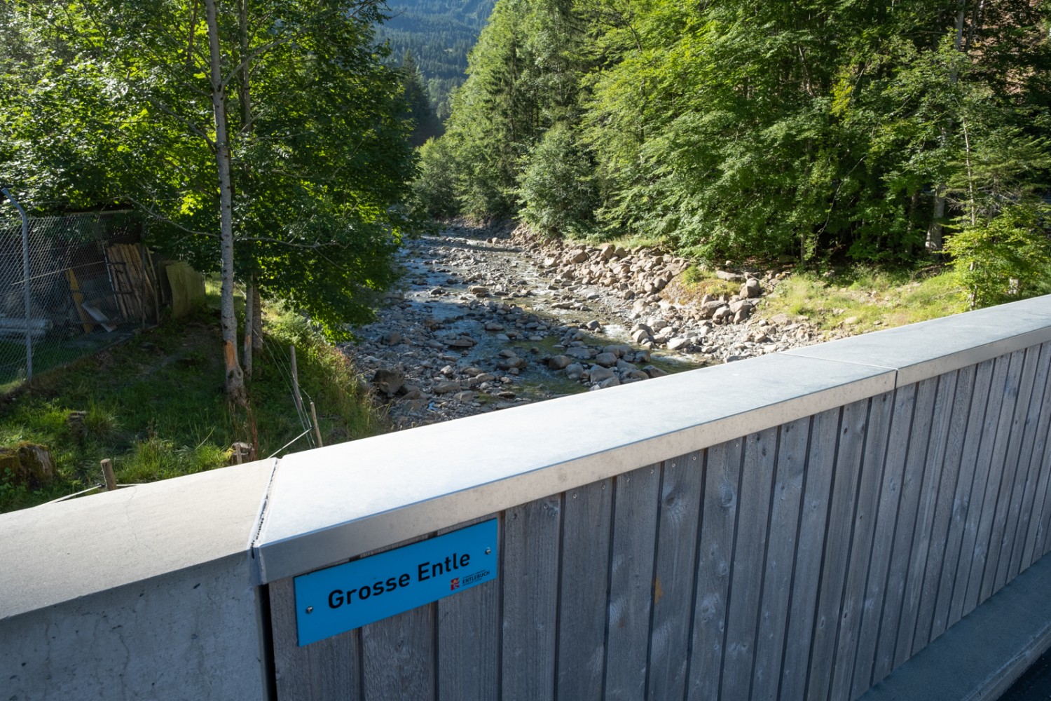 Die Wanderung startet bei Gfellen an der Grossen Entle. Bild: Markus Ruff