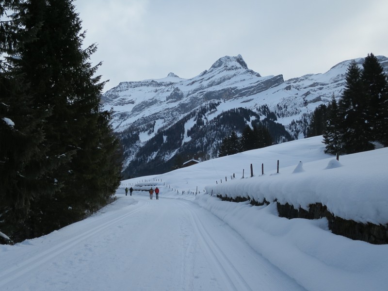 Der Scex Rouge dominiert das Panorama des Waadtländer Dorfs Les Diablerets.
Bild: Andreas Staeger