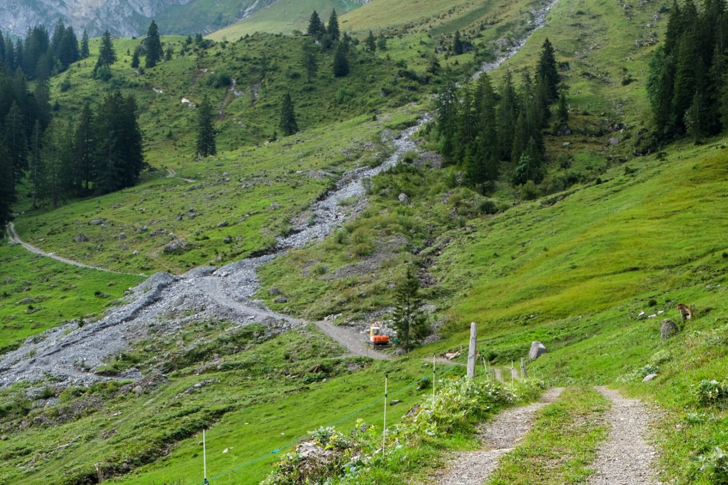 Dem Titlis entgegen im Engelbergertal
