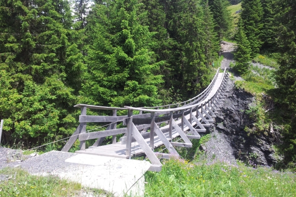 Auf dem Walserweg Obersaxen