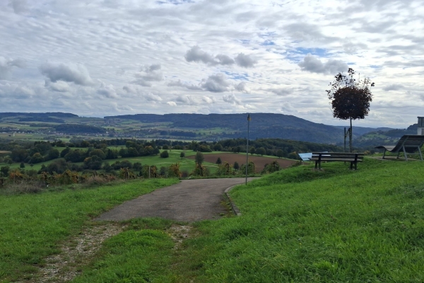 Von Lottstetten zum Aussichtspunkt Nack