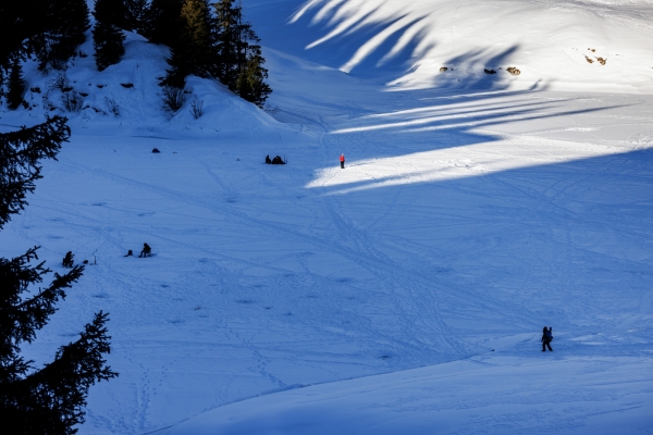 Sur le Cheibehore ensoleillé