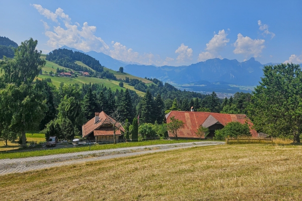 Attraverso la fresca gola di Choleren