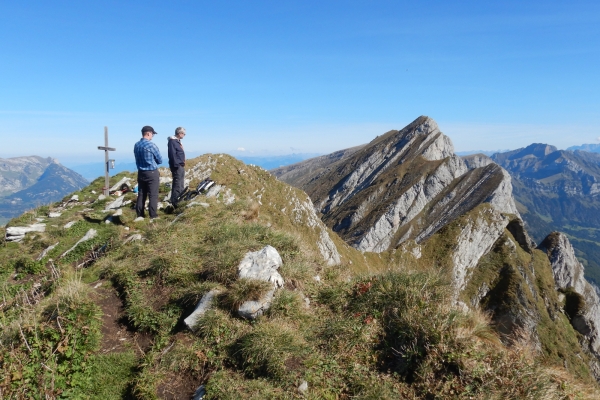 Randonnée au sommet dans les Churfirsten
