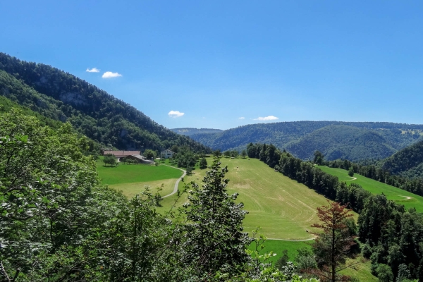 Schattig und kühl unterwegs im Jura