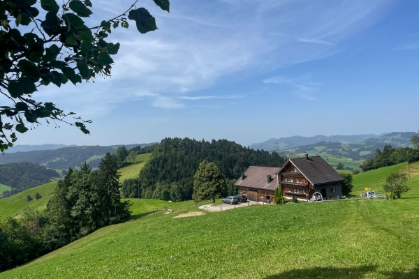 Sommet panoramique en Appenzell