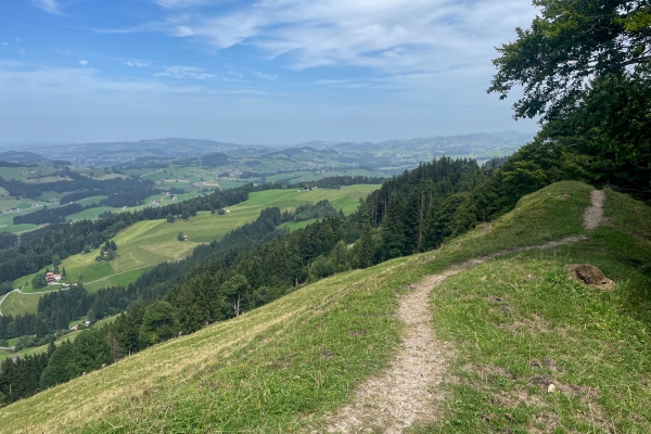 Sommet panoramique en Appenzell