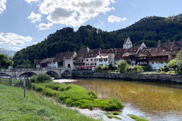 Bain de quiétude au-dessus de St-Ursanne
