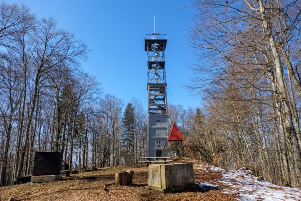 Zu den Türmen am Baselbieter Wiseberg