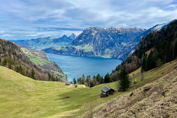 La crête du Scheidegg depuis Isenthal