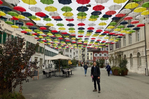 Bei mystischer Stimmung über die Homberglücke