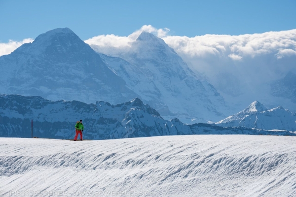 Schneeschuhrunde über die Lombachalp