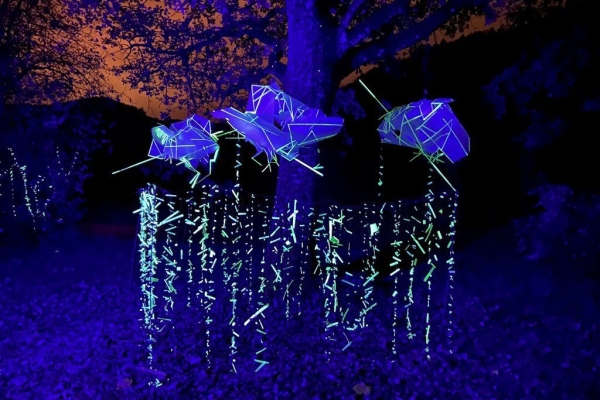 Lichterzauber in der bezauberndsten Gartengalerie