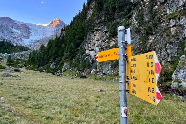 Sur le plus haut chemin pédestre de Suisse