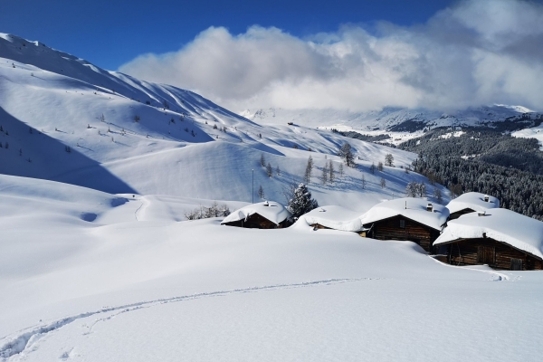 Auf der Sonnenterrasse von Medergen