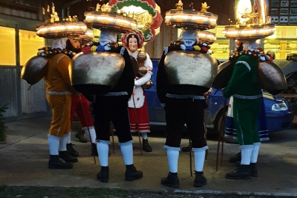 Unterwegs um Urnäsch am alten Silvester