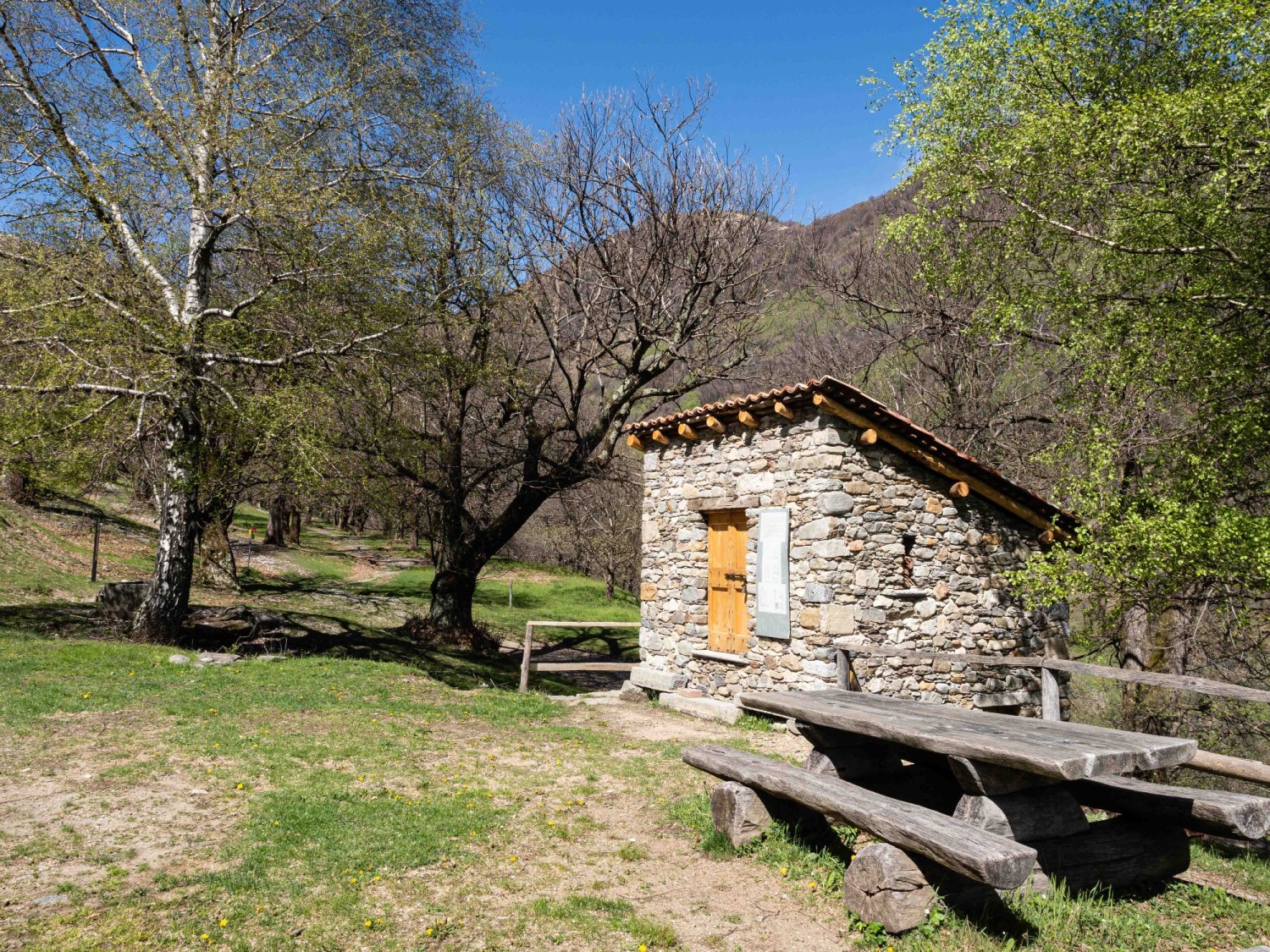 La grà de Vezio est l’une des trois dernières maisons de séchage de châtaignes encore en activité au Tessin.