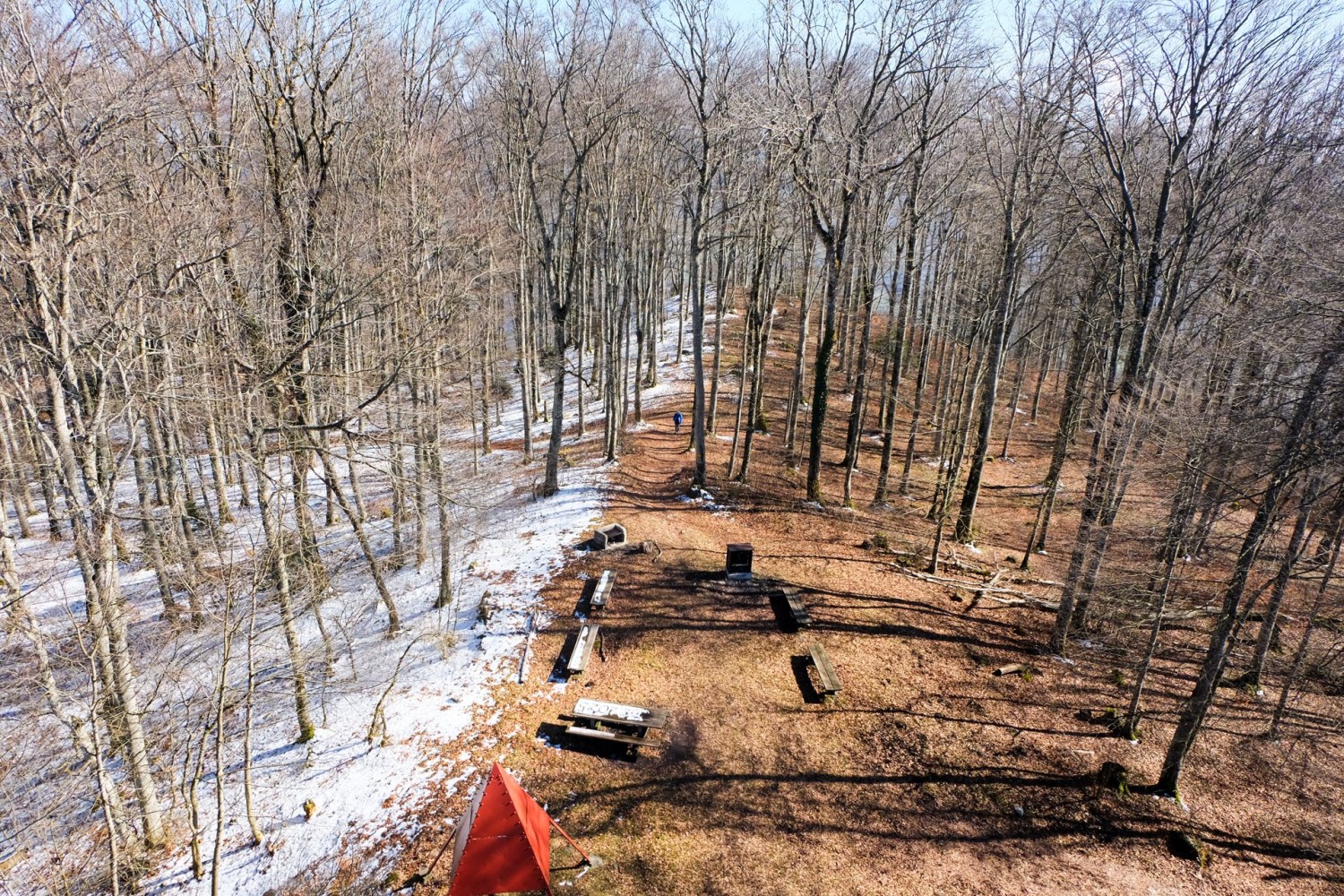 Blick vom Aussichtsturm.