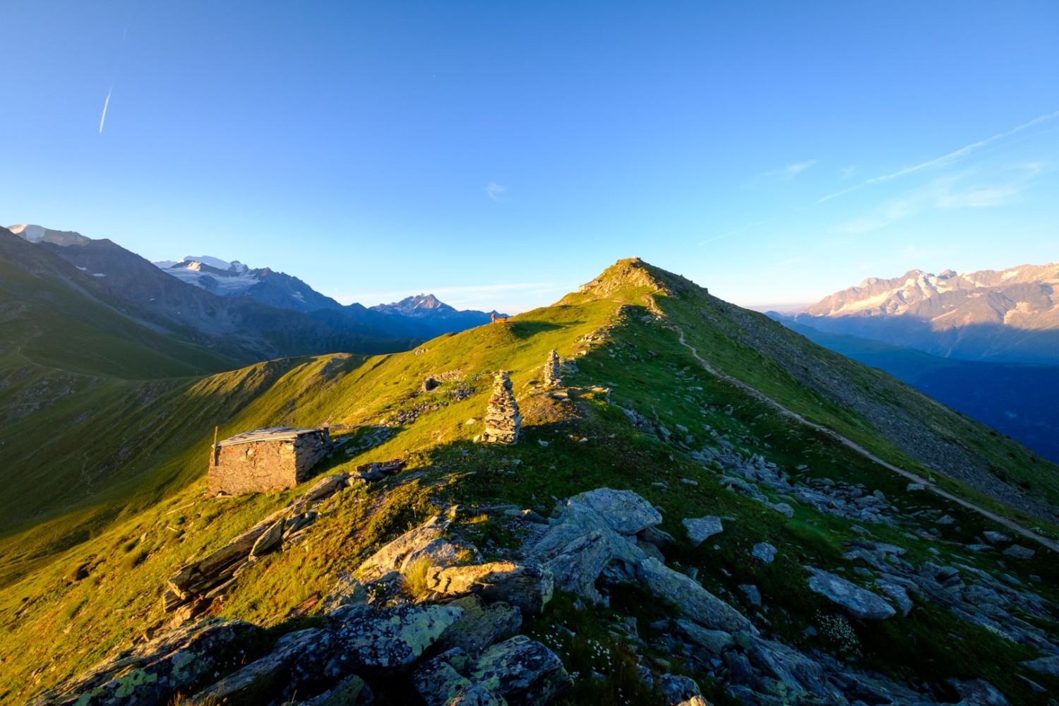 Ambiance matinale au Mont Brûlé.