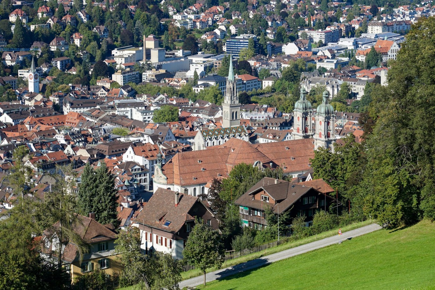 Dans les pas de Robert Walser jusqu’à Saint-Gall
