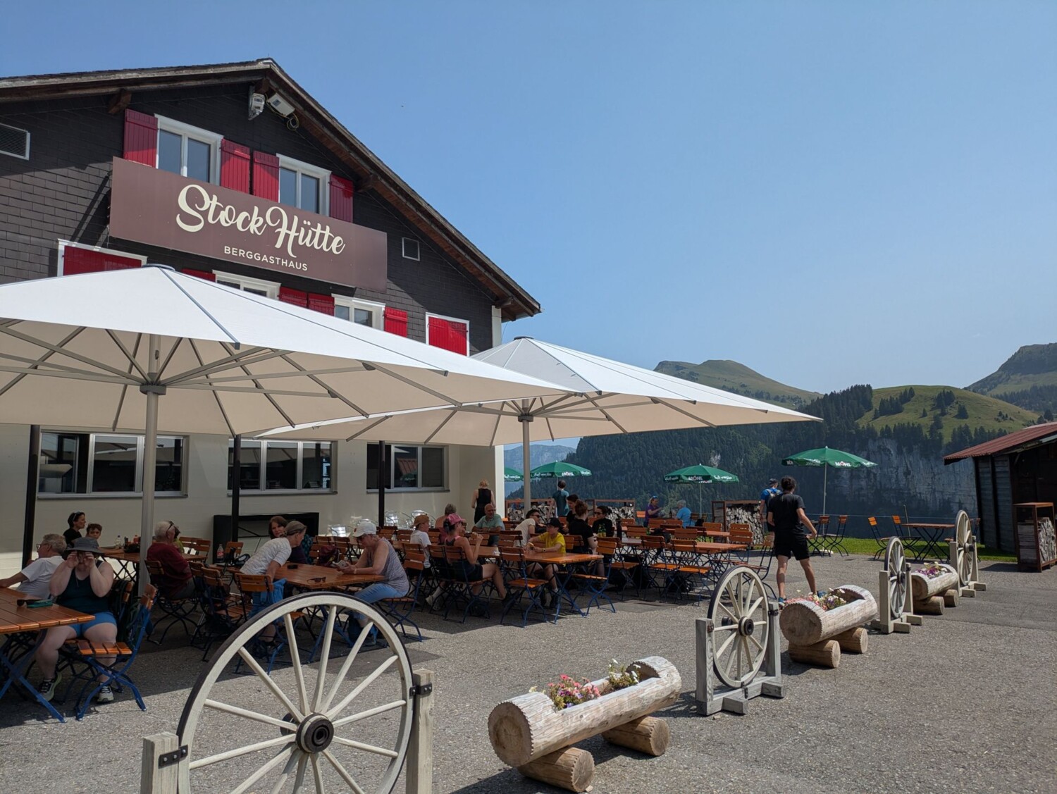 Autre possibilité de restauration: la Stockhütte